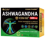 KSM-66 Ashwagandha Cosmopharm – supliment alimentar pentru reducerea stresului, cresterea energiei si echilibrul organismului