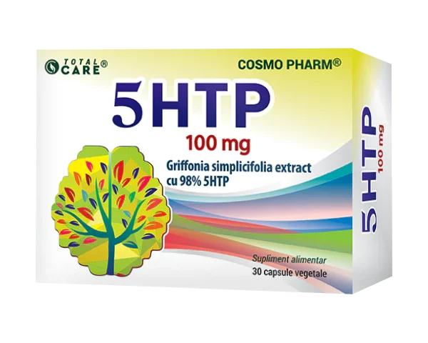 5-HTP Cosmopharm supliment pentru sustinerea serotoninei si imbunatatirea starii de bine