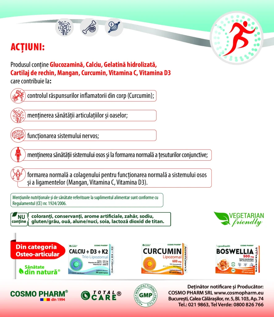 Antiartritic® , Dureri Articulare, Antiinflamator Artrita 7 Antiartritic prospect p2 cosmopharm.webp