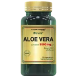 Aloe Vera Cosmopharm capsule – supliment alimentar pentru detoxifiere, imbunatatirea digestiei, reglarea tranzitului intestinal si sustinerea sistemului imunitar
