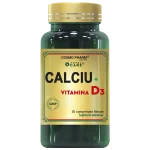 Calciu + Vitamina D3 Cosmopharm supliment pentru sanatatea oaselor si sustinerea imunitatii