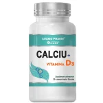 Calciu + Vitamina D3 Cosmopharm supliment pentru sanatatea oaselor si sustinerea imunitatii