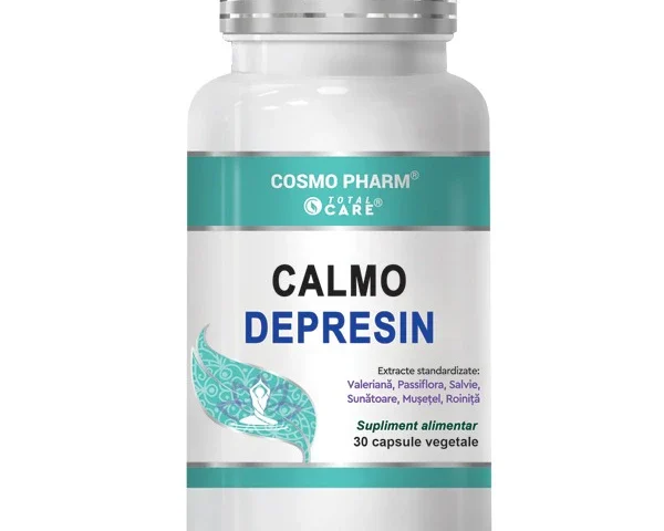 Calmo Depresin Cosmopharm supliment natural pentru reducerea stresului si echilibru emotional