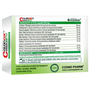 colonxox COLONOX COLON DETOX® Detoxifierea - Curatarea Colonului