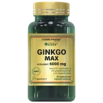 GINKGO MAX 120 mg – Memorie si Concentrare 2 Ginkgo Biloba 120 mg Ginkgo Max Cosmopharm – supliment pentru memorie, concentrare si sustinerea circulatiei cerebrale