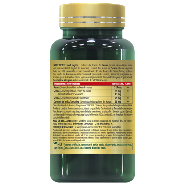 Herbolax ®laxativ natural, 30 tablete 4 herbolax laxativ natural cosmopharm