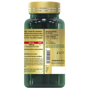 l carnitina beneficii si contraindicatii L-carnitina 1000 mg, 30-60 tablete, Cosmopharm Equate Original No Drip Sport Nutrition Flavour:Cherry Rush