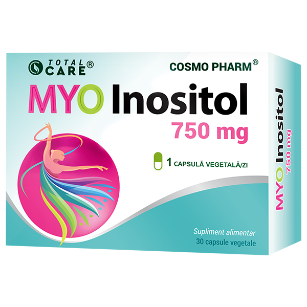 Myo-Inositol 750 mg Cosmopharm supliment alimentar pentru echilibru hormonal