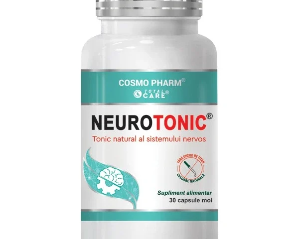 Neurotonic Cosmopharm – supliment alimentar pentru sustinerea sistemului nervos si a memoriei