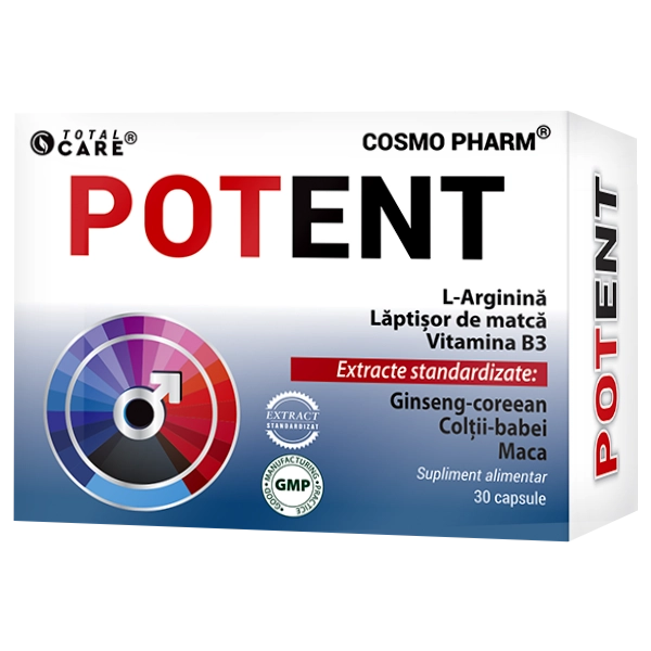 potent forte cosmopharm supliment pentru potenta