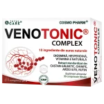 Venotonic Complex Pentru Varice, Hemoroizi, Ulcere Varicoase 1 Premium Venotonic Complex Cosmopharm – supliment alimentar pentru sustinerea circulatiei si sanatatea venelor