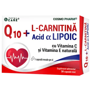 Q10, L-CARNITINA i Acid Alfa Lipoic - Beneficii Naturale