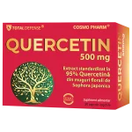 Quercetin 500 mg Cosmopharm supliment antioxidant natural pentru imunitate si reducerea inflamatiei