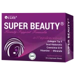 Super Beauty: Colagen Pentru Par Unghii si Piele + Acid hialuronic, Q10 1 Super Beauty – Beauty Support Formula Cosmopharm supliment pentru sanatatea pielii, parului si unghiilor