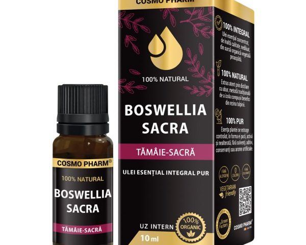 ulei esential de tamaie sacra 10 ml cosmo pharm