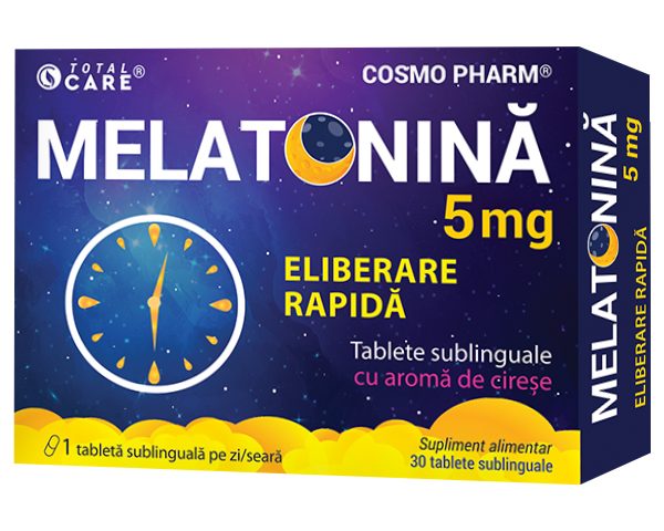 cele mai bune pastile de somn Melatonina cu eliberare rapida