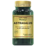 ASTRAGALUS extract 450 mg, echivalent a 9000 mg 1 Astragalus Cosmopharm capsule 450 mg (echivalent 9000 mg extract) – supliment natural pentru imunitate, rezistenta la stres si cresterea energiei si vitalitatii