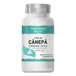 Ulei de canepa Cannabis Sativa Cosmopharm supliment natural bogat in acizi grasi omega
