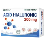 ACID HIALURONIC 200mg 2 Acid Hialuronic 200 mg Cosmopharm supliment alimentar pentru hidratarea pielii si sustinerea sanatatii articulatiilor