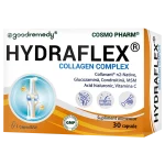HYDRAFLEX® COLAGEN COMPLEX 2 Hydraflex Cosmopharm capsule – supliment cu colagen de noua generatie pentru sustinerea articulatiilor, mobilitate si flexibilitate, administrare usoara cu o capsula pe zi