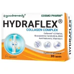 Hydraflex Cosmopharm capsule – supliment cu colagen de noua generatie pentru sustinerea articulatiilor, mobilitate si flexibilitate, administrare usoara cu o capsula pe zi