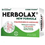 Herbolax New Formula Cosmopharm – supliment alimentar pentru sustinerea digestiei si a tranzitului intestinal