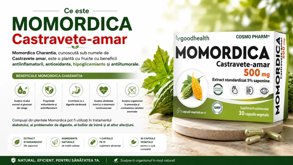 MOMORDICA / Castravete-amar 7 momordica castravete amar beneficii
