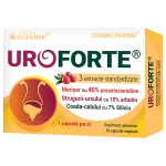 UroForte Cosmopharm supliment alimentar pentru infectii urinare si sanatatea tractului urinar, 30 capsule