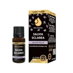 Ulei esential de Salvie Dulce (Salvia sclarea) Cosmopharm – ulei aromatic natural pentru aromaterapie, sustinerea echilibrului hormonal, relaxare si starea de bine