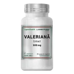 Valeriana Extract 500 mg 30 capsule Cosmopharm – supliment natural pentru somn, relaxare si reducerea stresului