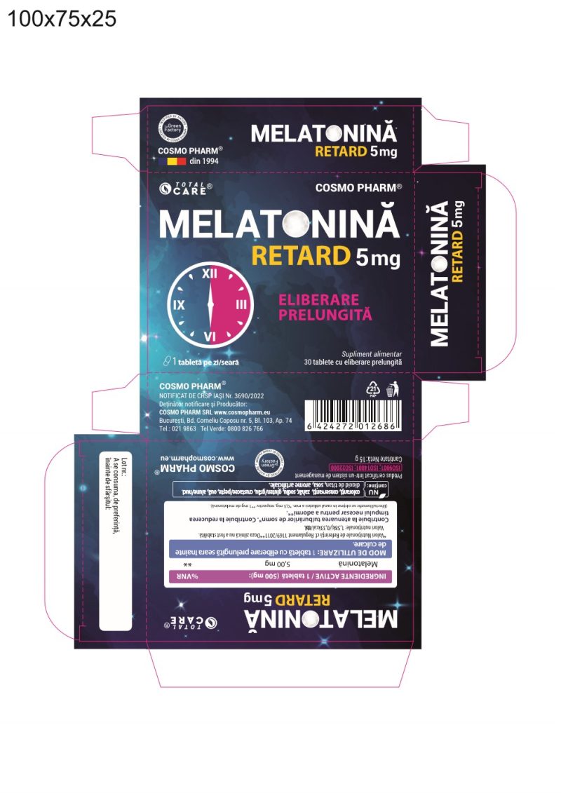 Melatonina 30 tablete Retard_1