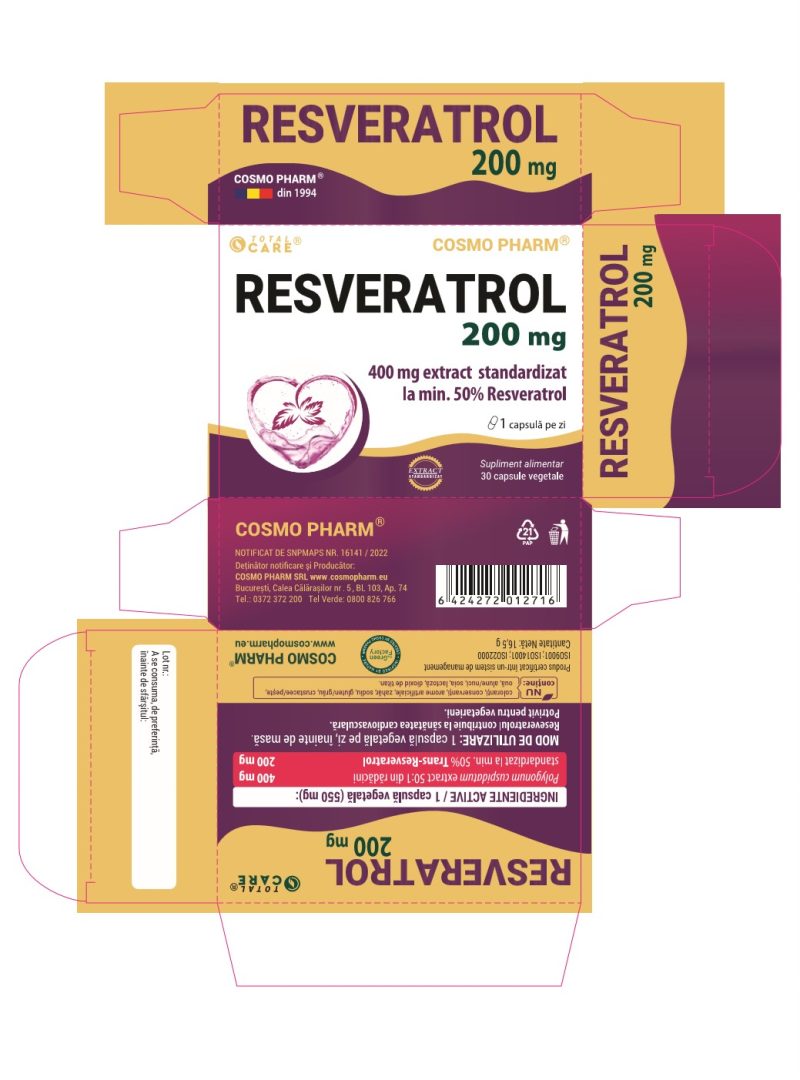 resveratrol 200 cutie desfasurata