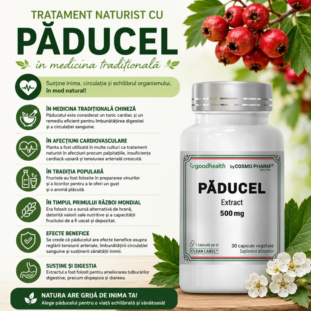 PADUCEL 500mg 7 paducel extract beneficii