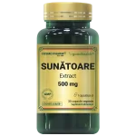 Sunatoare Extract 500 mg 2 Sunatoare (Hypericum perforatum) Cosmopharm – supliment alimentar cu extract natural, pentru echilibru emotional, sustinerea sistemului nervos si imbunatatirea calitatii somnului