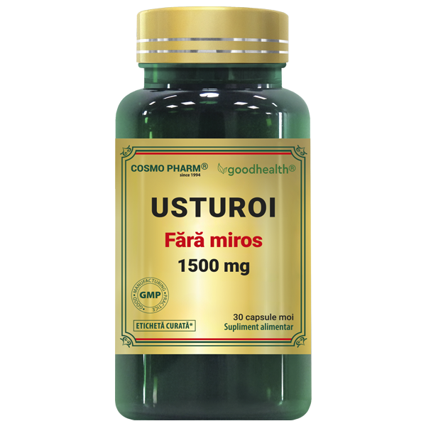 Usturoi fără miros 1500 Cosmopharm supliment natural pentru sustinerea sistemului imunitar