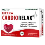 EXTRA CARDIORELAX 2 Extra CardioRelax Cosmopharm supliment alimentar pentru sustinerea sanatatii inimii, circulatiei si functiei cardiovasculare