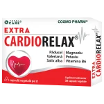 Extra CardioRelax Cosmopharm supliment alimentar pentru sustinerea sanatatii inimii, circulatiei si functiei cardiovasculare