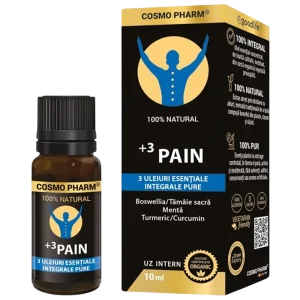 3 PAIN - Uleiuri esentiale pentru dureri articulare si musculare