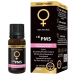 6 PMS & Menopauza Cosmopharm ulei esential – amestec natural pentru aromaterapie, reducerea simptomelor menopauzei si sustinerea echilibrului hormonal