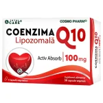 Conzima Q10 Lipozomală Cosmopharm supliment pentru energie si sustinerea sanatatii inimii