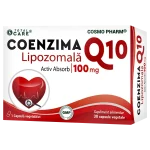 COENZIMA Q10 Lipozomală 2 Coenzima Q10 Lipozomală Cosmopharm supliment pentru energie si sustinerea sanatatii inimii