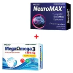 Pachet Neuromega Cosmopharm – pachet de suplimente pentru sustinerea functiilor cognitive, memoria, energie mentala si sanatatea sistemului nervos