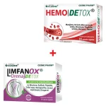 Detoxifiere sange si sistem limfatic – Pachet Detox Total Cosmopharm pentru eliminarea toxinelor si sanatate optima