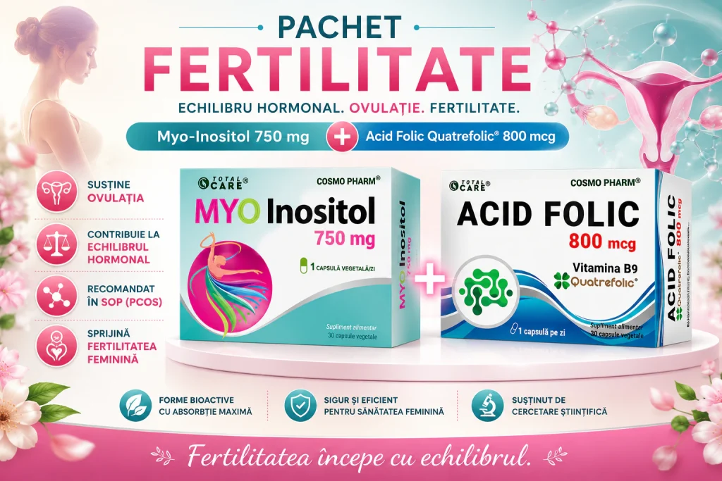 pachet inositol pentru fertilitate cosmopharm