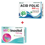 Suplimente fertilitate feminina – Pachet Pro Fertilitate Cosmopharm pentru echilibru hormonal si suport in sindromul ovarelor polichistice