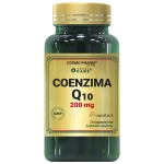 Coenzima Q10, 200 mg, 30 capsule moi 1 Coenzima Q10 200 mg Cosmopharm supliment alimentar pentru energie celulara si sustinerea sanatatii inimii