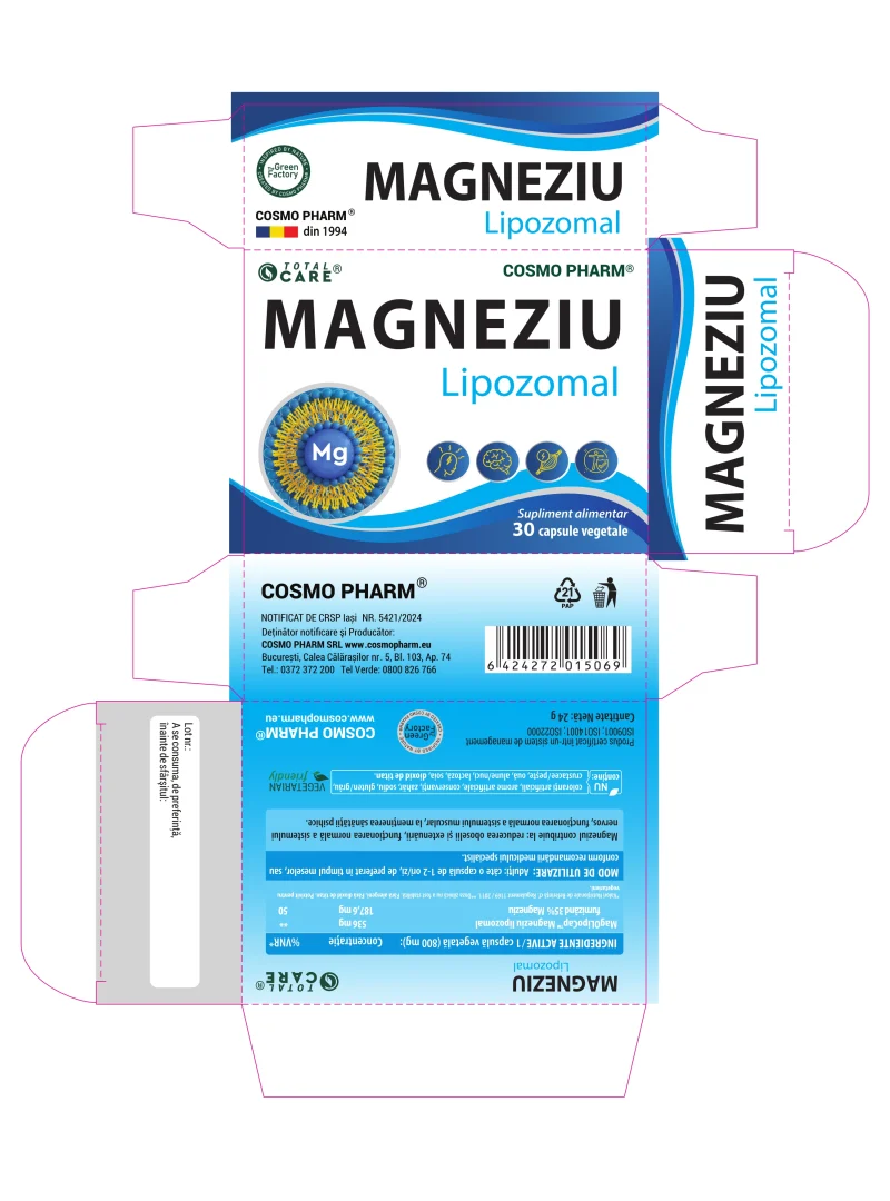 Magneziu Lipozomal pentru absorbtie <u>maxima</u> - imagine 2