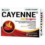 Cayenne Fat Burn Cosmopharm supliment pentru arderea grasimilor si accelerarea metabolismului