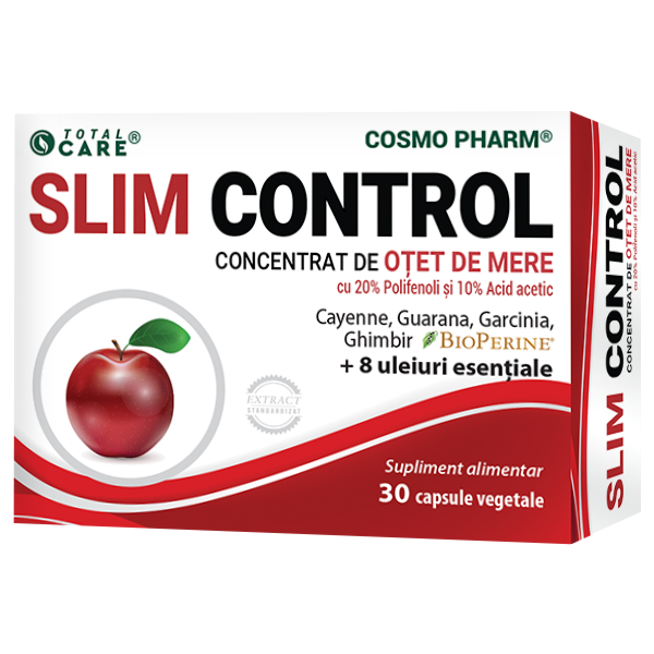 Slim Control Cosmopharm supliment pentru controlul greutății și slăbire