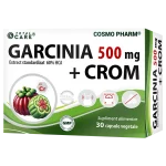 GARCINIA + CROM 2 Garcinia cu Crom Cosmopharm supliment alimentar pentru sustinerea metabolismului si controlul greutatii corporale